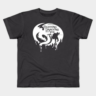 Fighting Dragons with You Kids T-Shirt